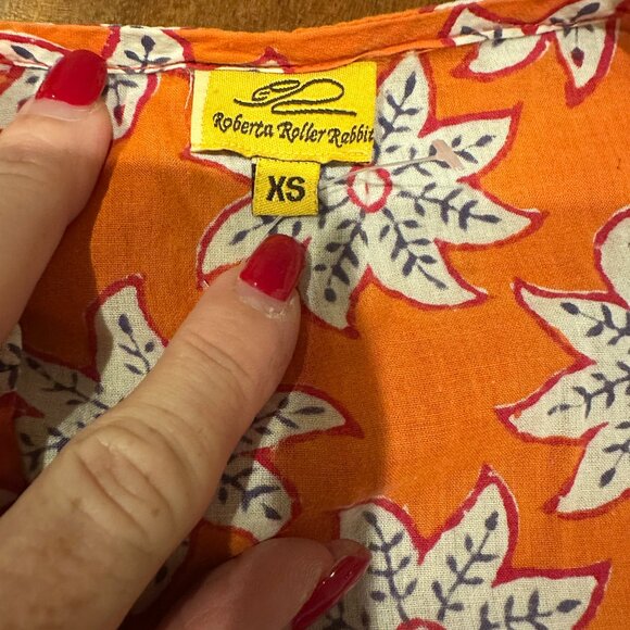 ROBERTA ROLLER RABBIT Tunic Cover Up XS Swim - Picture 1 of 7
